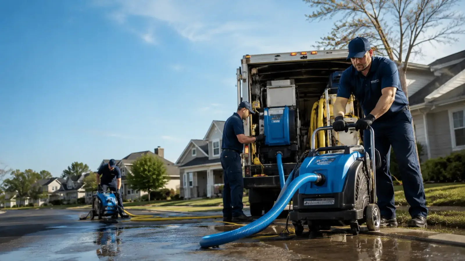 Flood Damage Cleanup in Garrett, KY
